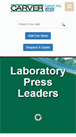 Mobile Screenshot of carverpress.com